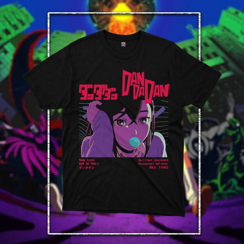 DAN DA DAN Evil Eye Graphic T Shirts Women Men Oversized Y2k T Shirt Japenese Ainme Female Male Casua Cotton Fashion Top Tees