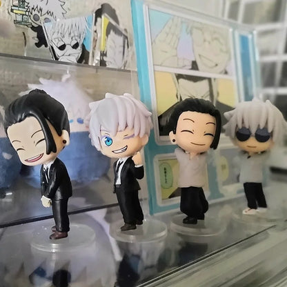 【in stock】Authentic Jujutsu Kaisen Gojo Satoru/Geto Suguru Student Standing Posture Styling Capsule Toys Figurine Anime Toys