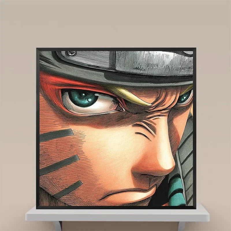 Anime Naruto HD Poster Retro Art Prints Home Living Room Wall Art Decorative Murals sketch Canvas Painting Wall Decor Aesthetics