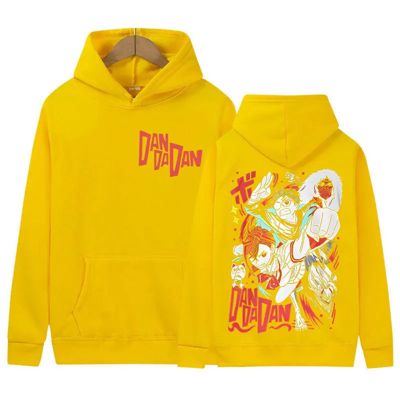 Japanese Anime Dandadan Okarun Dan Da Dan Merch Hoody Men Women Clothing Harajuku Style Sweatshirt Y2K Hip Hop Oversized Hoodies