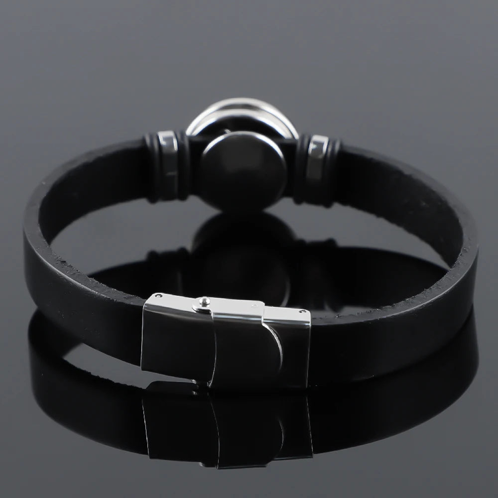 Death Note Design Vintage Leather Rope Bracelet Art Multilayer Braided Bracelets Bangles Handmade Charm Jewelry Gift