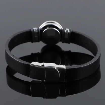 Death Note Design Vintage Leather Rope Bracelet Art Multilayer Braided Bracelets Bangles Handmade Charm Jewelry Gift