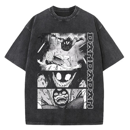Dandadan Okarun T-shirt Men Japanese Anime T Shirt Cartoon High Quality Cotton EU Size Tshirt Aesthetic Fashion Tee Male