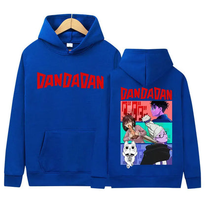 Anime Dandadan Okarun Dan Da Dan Graphic Merch Hoody Mens Women Vintage Aesthetic Sweatshirt Fashion High Quality Fleece Hoodies