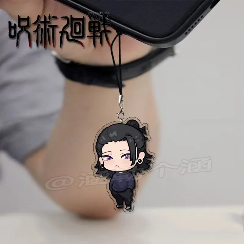 "Jujutsu Kaisen" peripheral mobile phone chain, "Natsuki" cartoon creative lanyard decoration pendant, gift keychain