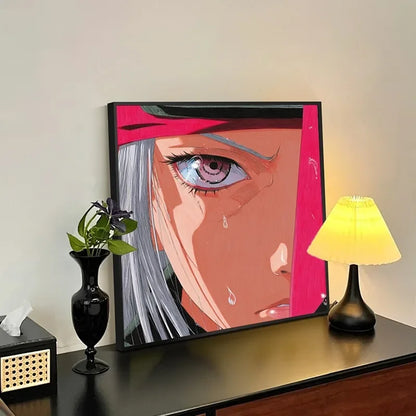 Anime Naruto HD Poster Retro Art Prints Home Living Room Wall Art Decorative Murals sketch Canvas Painting Wall Decor Aesthetics