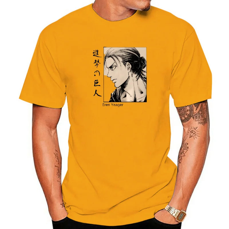 Attack on Titan Top Tees Girl Graphic Hip Hop Women Digital Colorful Punk T-shirt 2000s Classic Aesthetic Retro
