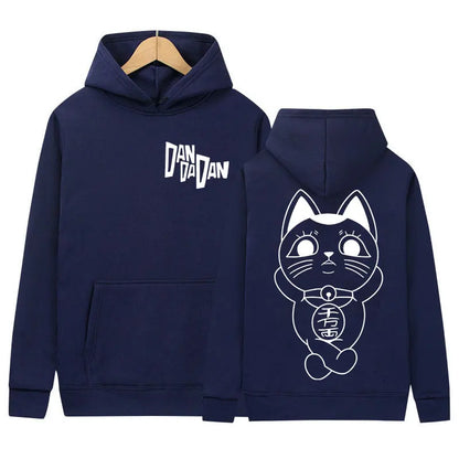 Anime Dandadan Okarun Dan Da Dan Graphic Hoody Men Women Loose Oversized Pullover Sweatshirt Fashion High Quality Fleece Hoodies