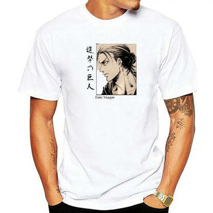 Attack on Titan Top Tees Girl Graphic Hip Hop Women Digital Colorful Punk T-shirt 2000s Classic Aesthetic Retro
