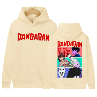 Anime Dandadan Okarun Dan Da Dan Graphic Merch Hoody Mens Women Vintage Aesthetic Sweatshirt Fashion High Quality Fleece Hoodies