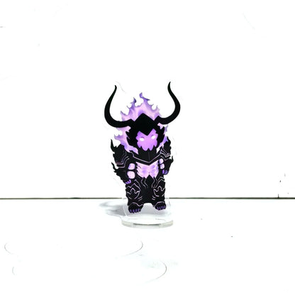 Anime Solo Leveling Sung Jinwoo Acrylic Stand Model Plate Decoration Desk Figure Display Friends Gift Game Related Products