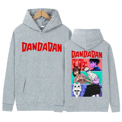 Anime Dandadan Okarun Dan Da Dan Graphic Merch Hoody Mens Women Vintage Aesthetic Sweatshirt Fashion High Quality Fleece Hoodies