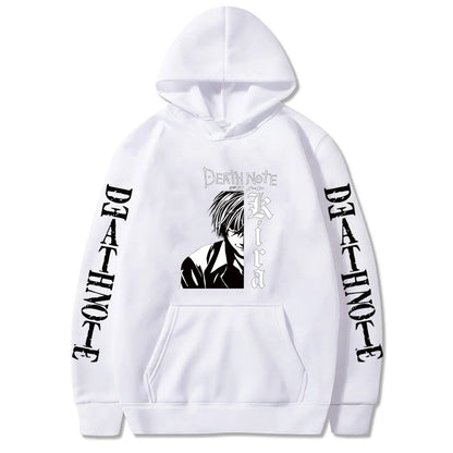 Death Note Japanese Anime Hoodie Fashion  Design Men's Women's Sweatshirt Autumn Winter Graphic Printing Sweatshirts for Fans