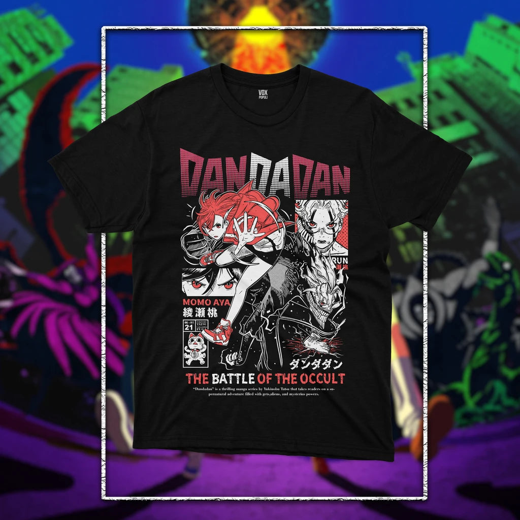 DAN DA DAN Evil Eye Graphic T Shirts Women Men Oversized Y2k T Shirt Japenese Ainme Female Male Casua Cotton Fashion Top Tees