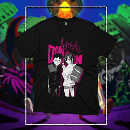 DAN DA DAN Evil Eye Graphic T Shirts Women Men Oversized Y2k T Shirt Japenese Ainme Female Male Casua Cotton Fashion Top Tees