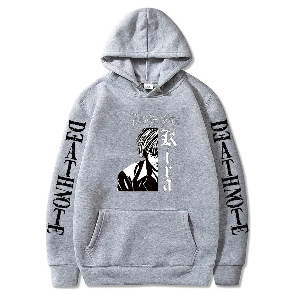 Death Note Japanese Anime Hoodie Fashion  Design Men's Women's Sweatshirt Autumn Winter Graphic Printing Sweatshirts for Fans