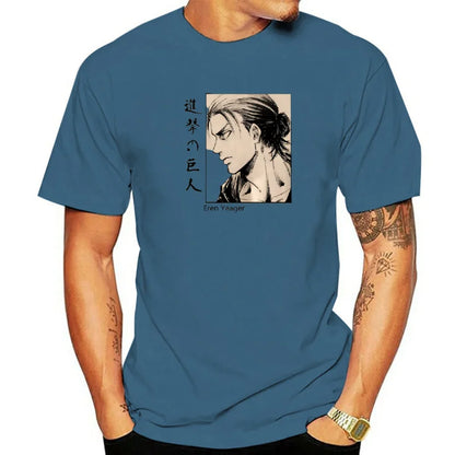 Attack on Titan Top Tees Girl Graphic Hip Hop Women Digital Colorful Punk T-shirt 2000s Classic Aesthetic Retro